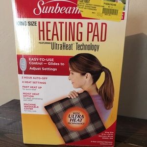 Sunbeam King size heating pad